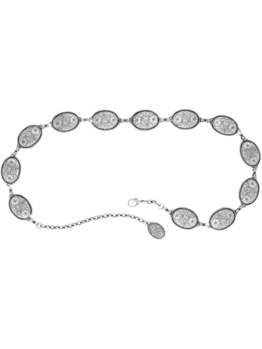 Stylish Women's Oval Concho Belt - Western Fashion Accessory for Any Outfit